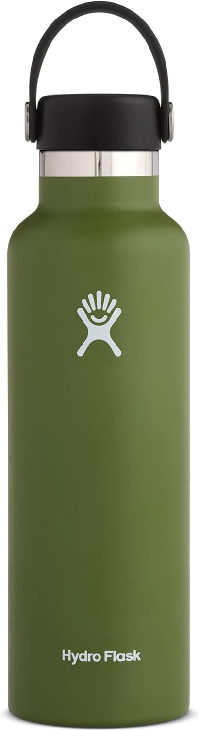 Hydroflask 21oz Olive Standard Mouth