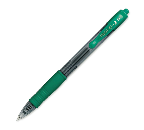 Single - G2 Pilot Pen - Green
