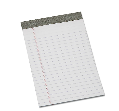 Skilcraft Jr. Legal Pad 5"x 8"