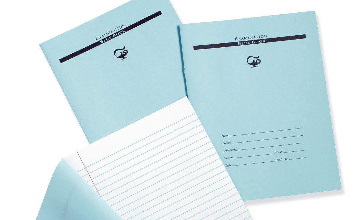 Examination - Blue Book -Standard (7"x8.5")