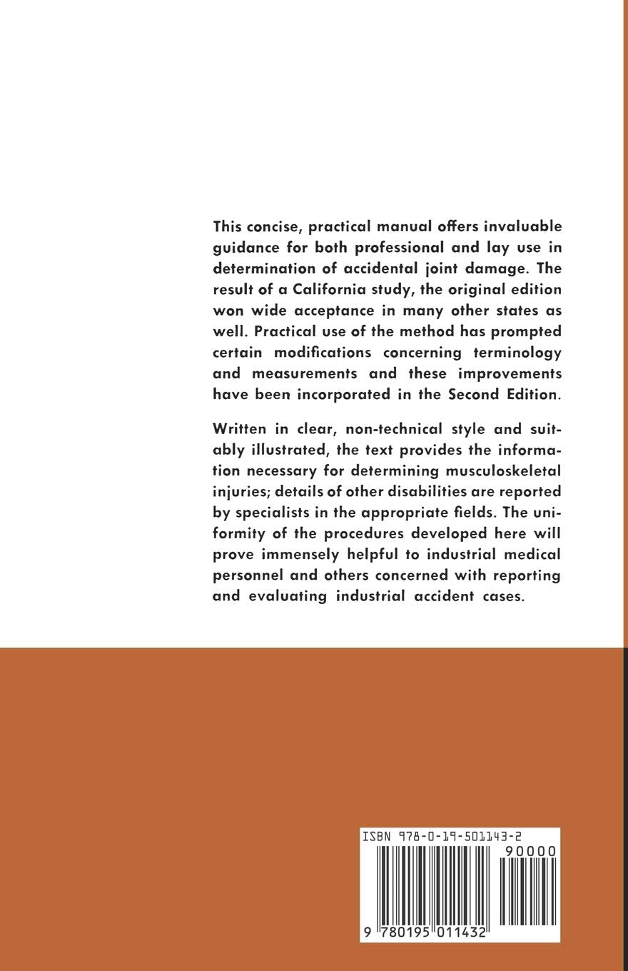 Evaluation of Industrial Disability by Patrick Thurber