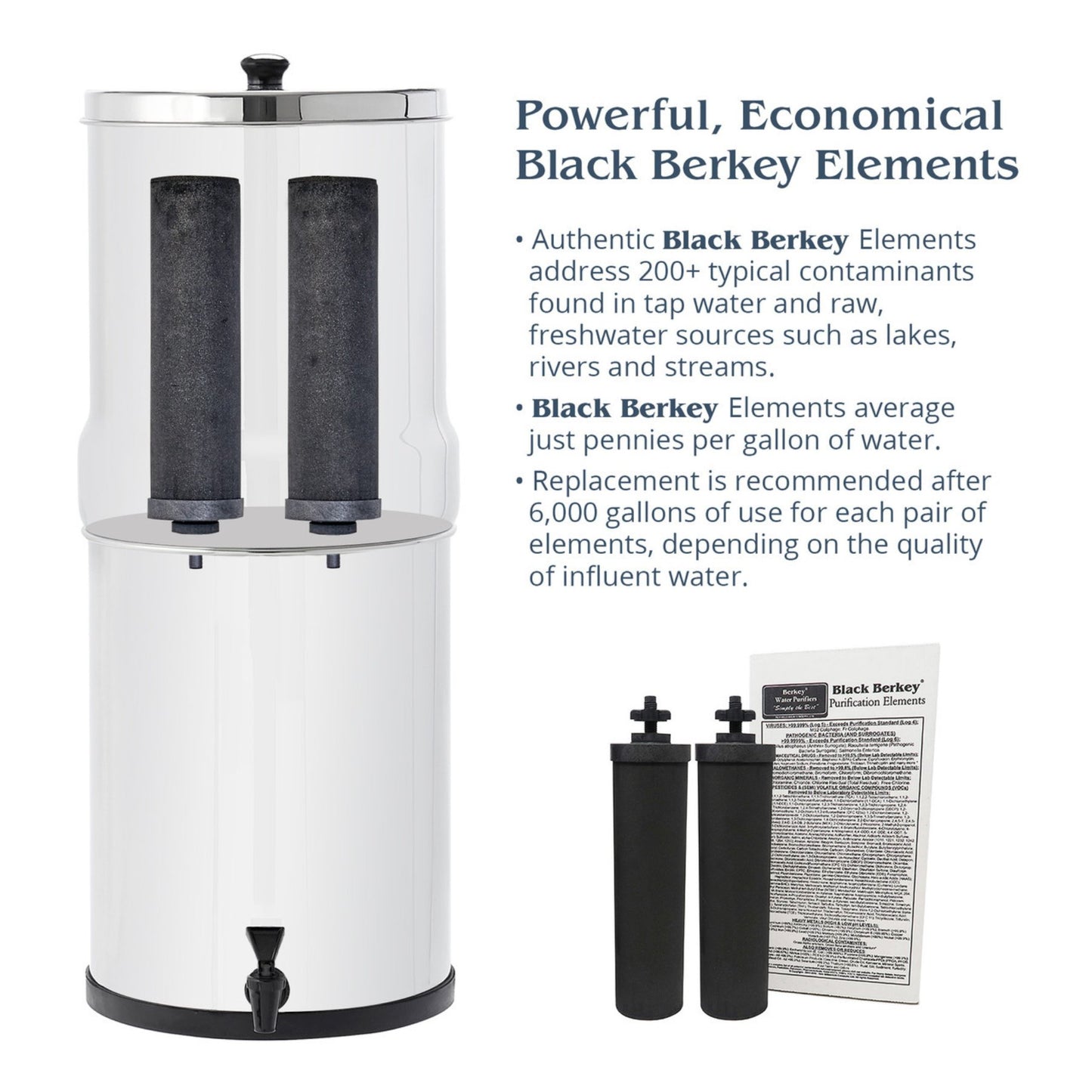 Black Berkey Elements Filter