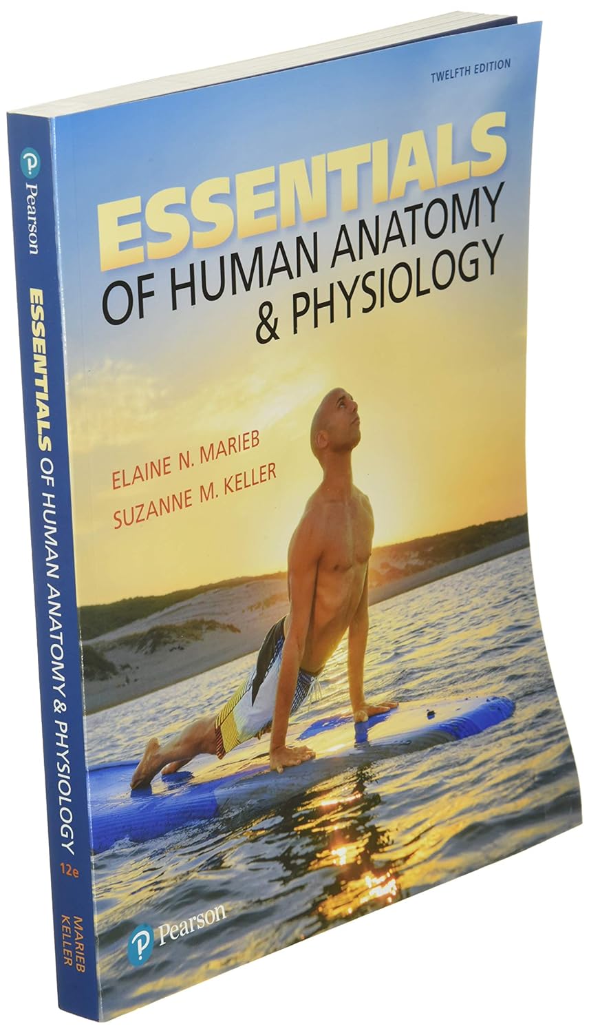 Essentials Of Human Anatomy & Physiology 12th Edition (USED) by Elaine N. Marieb