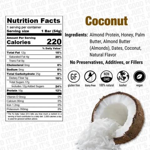 RBar Coconut Almond Protein Bar