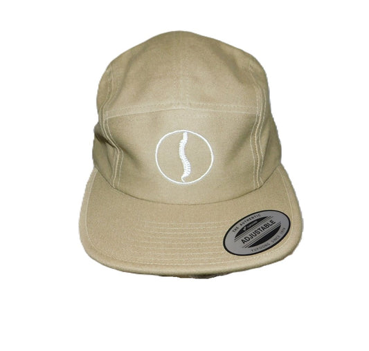 Yupoong Hat - Spine Emblem Khaki