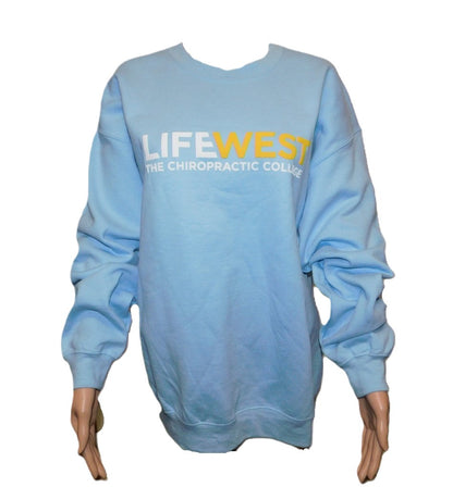 LCCW Light Blue Fleece Crewneck