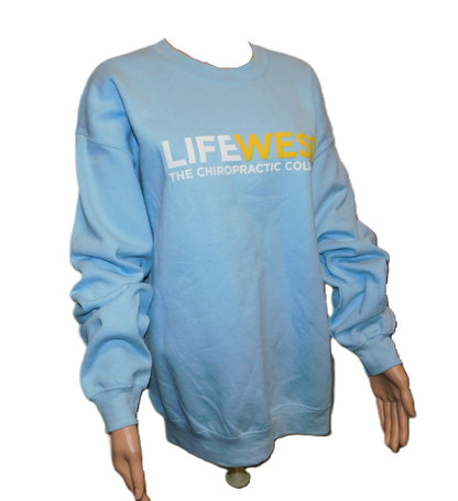 LCCW Light Blue Fleece Crewneck