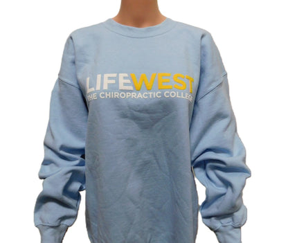 LCCW Light Blue Fleece Crewneck