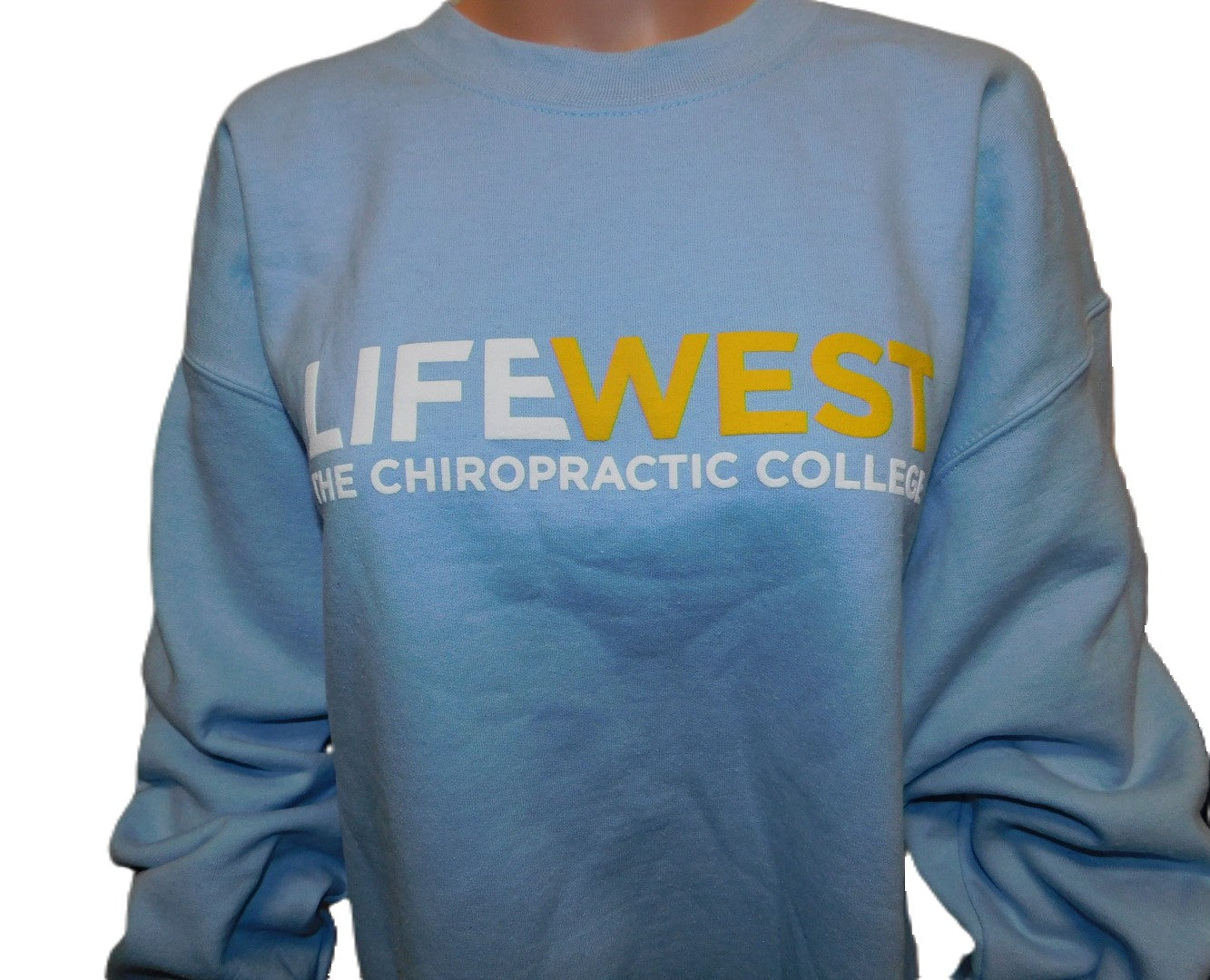 LCCW Light Blue Fleece Crewneck