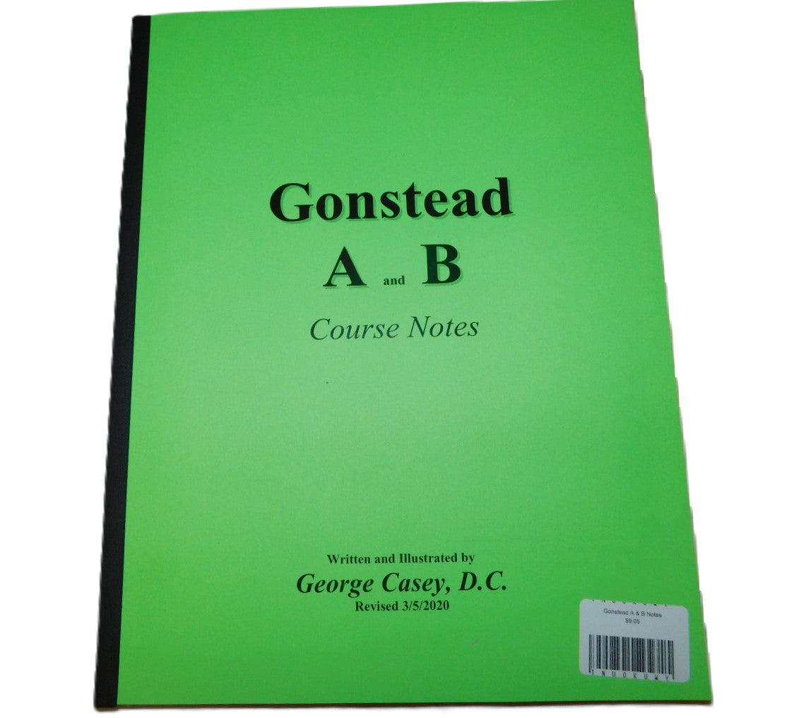 Gonstead A & B Notes