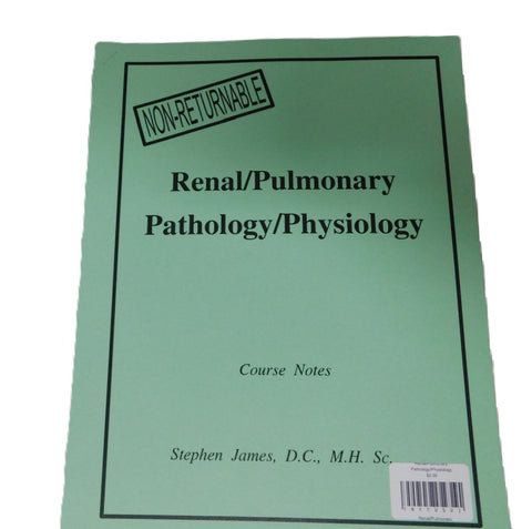 Renal/Pulmonary Pathology/Physiology