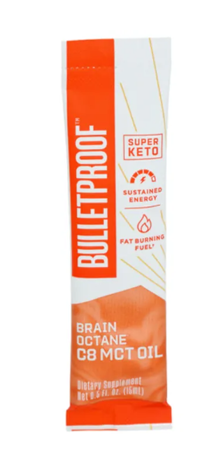 Bulletproof Single Brain Octane C8 MCT Oil Single Packets