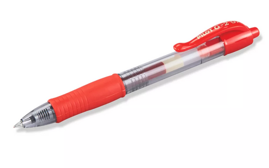 Single - G2 Pilot Pen - Red