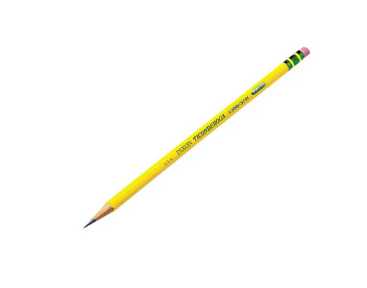 Single - Dixon Ticoneroga Yellow Pencil