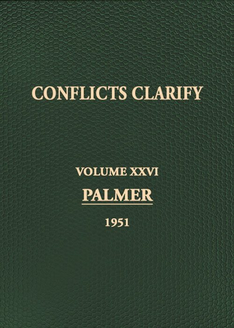 Conflicts Clarify Vol. 26 by B J Palmer
