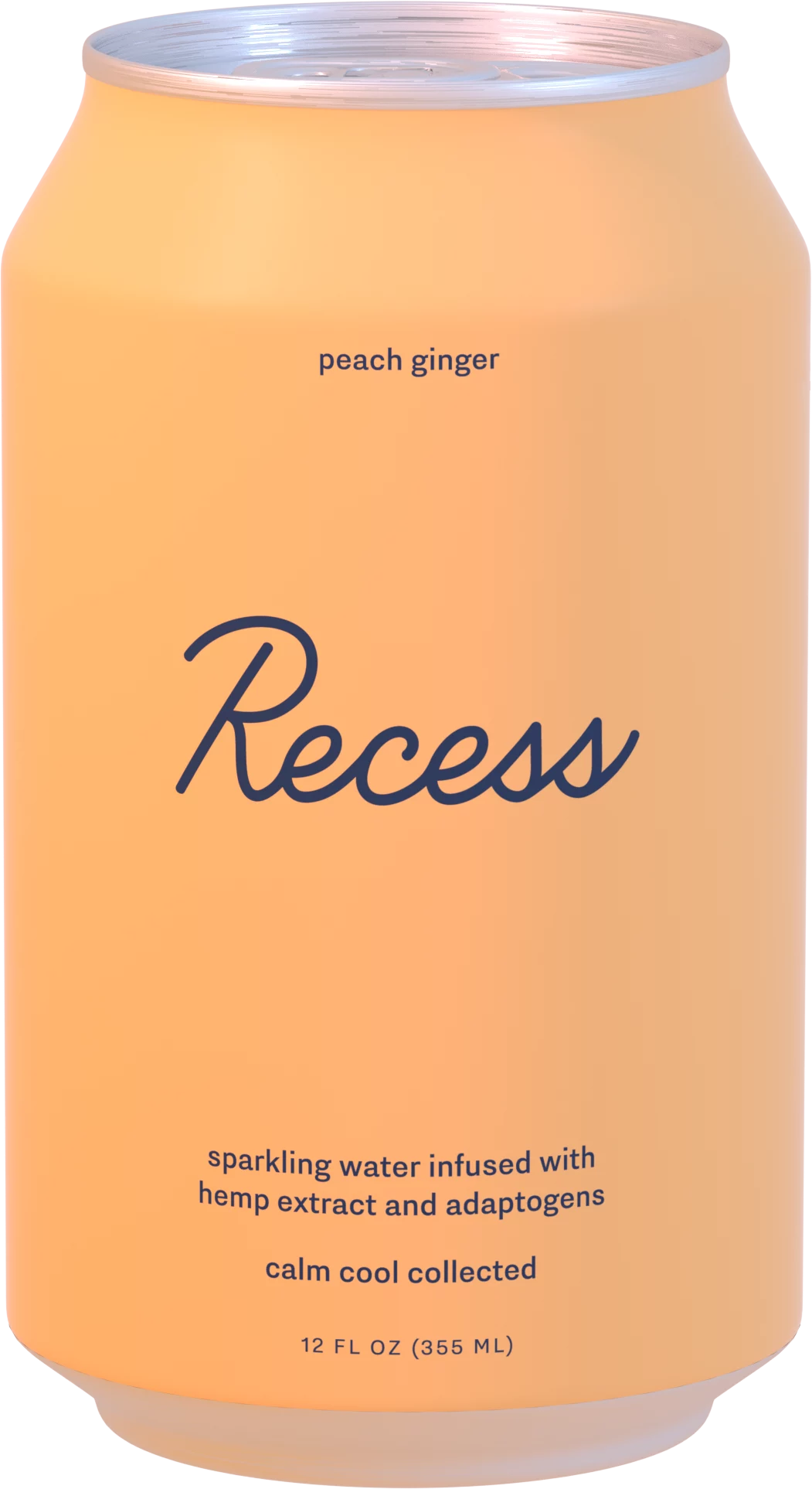 Recess Infused Sparkling Water Peach Ginger