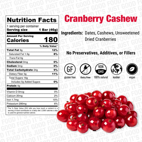 RBar Cranberry Cashew