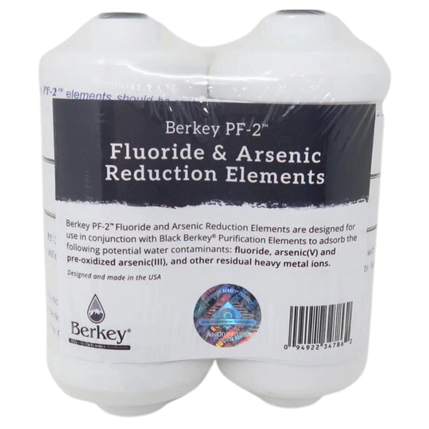 Berkey PF-2 Fluoride Arsenic Filters