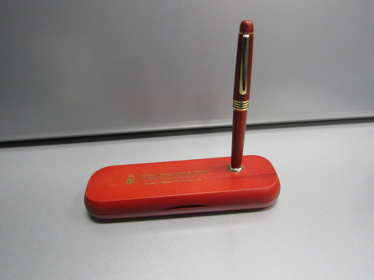 Life West Wooden Pen With Base