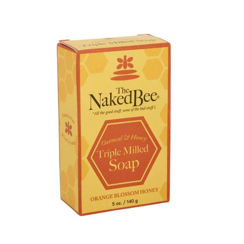 The Naked Bee - 5 oz. Orange Blossom Honey Triple Milled Bar Soap