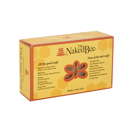 The Naked Bee - 5 oz. Orange Blossom Honey Triple Milled Bar Soap